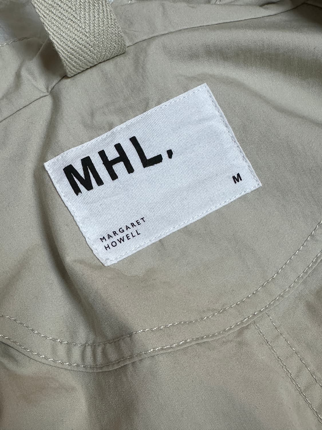 mhl 코튼 나일론 피쉬테일 파카 상품이미지4