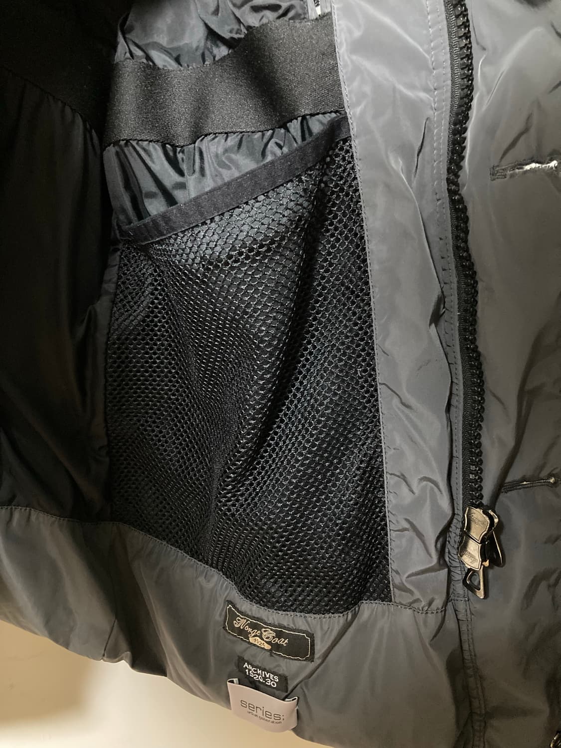 코오롱 시리즈 히스토릭 구스다운 하프 패딩 105 상품이미지5