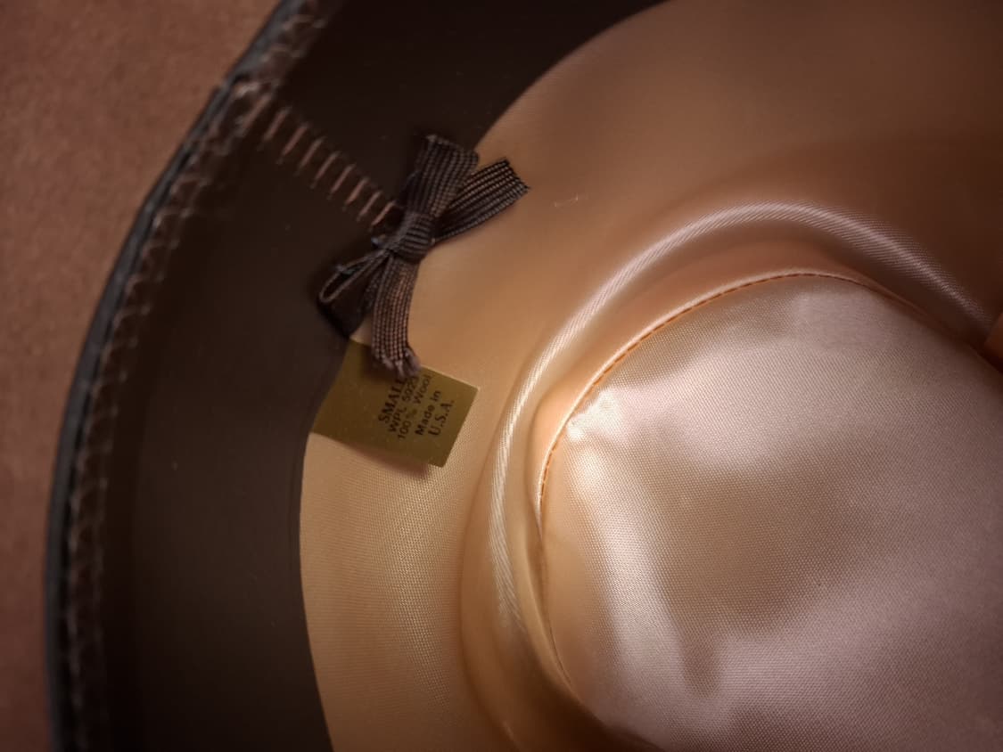 새제품급 오리지날 미국제조 울 페도라 상품이미지5