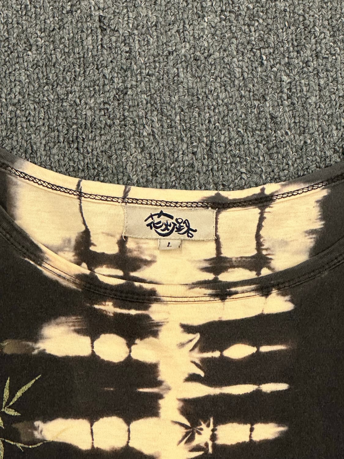 L)Japanese vintage 오리엔탈 프린팅 반팔 상품이미지3