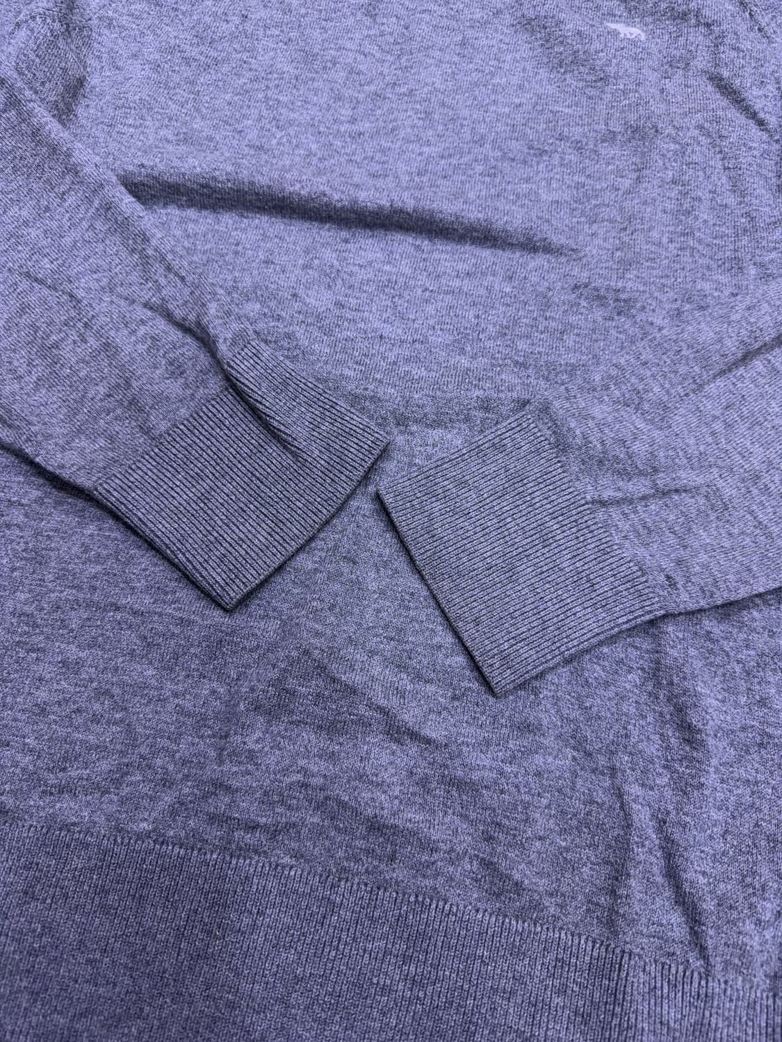 아베크롬비 코튼 블렌디드 니트 스웨터 그레이 M 상품이미지5