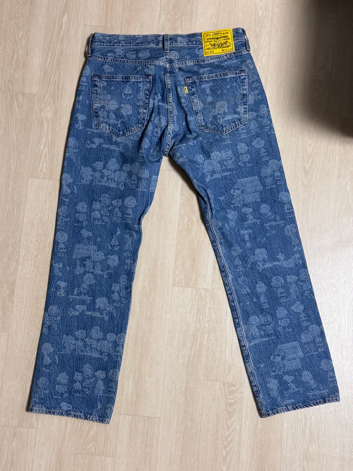 리바이스 스누피 데님 W32 L30 상품이미지2