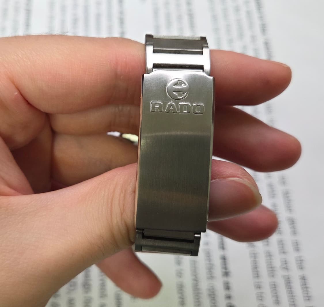빈티지 라도 퍼플가젤 실버판 데이데이트 오토매틱 남성용 브레이슬릿 ver 상품이미지7