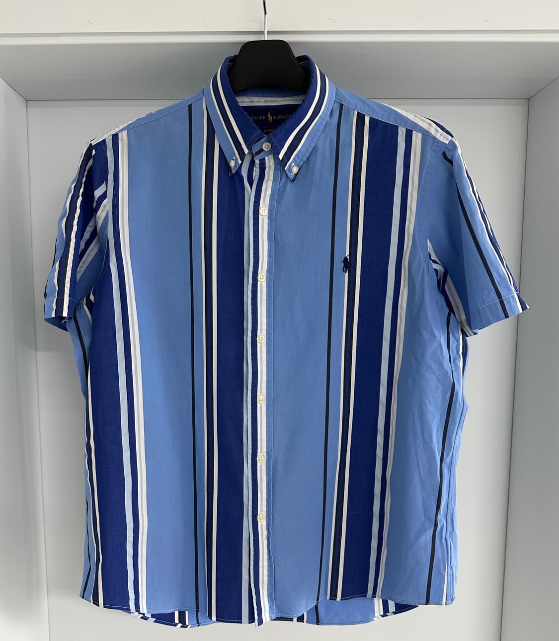 [폴로랄프로렌] 남성 스트라이프 반팔 셔츠 상품이미지1