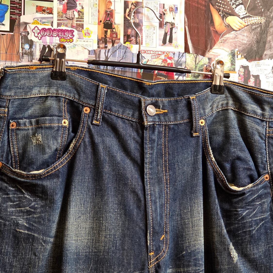 리바이스 512 와이드 데님 팬츠 상품이미지7