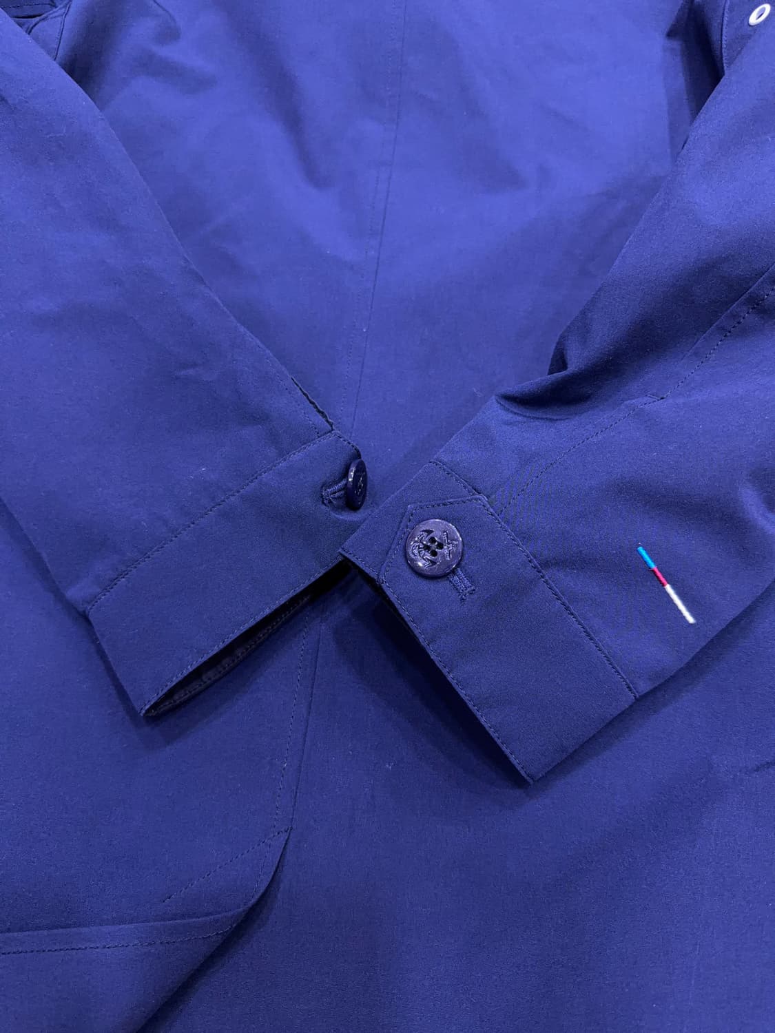 캉골 맥코트 발마칸 트렌치코트 네이비 M 상품이미지8