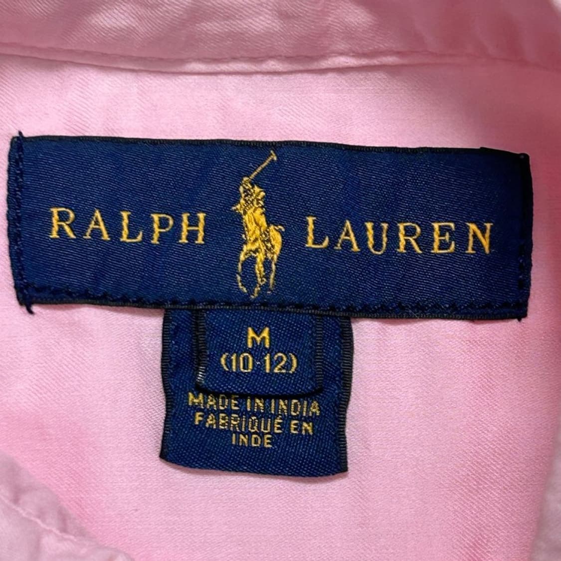 폴로랄프로렌 옥스퍼드 핑크 셔츠 M 상품이미지5