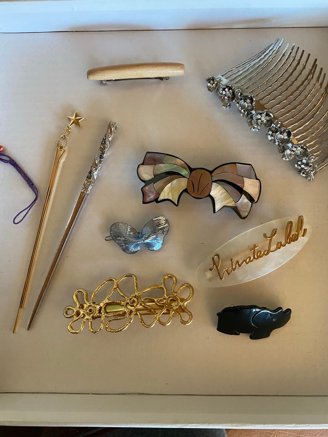 빈티지  헤어 악세사리 모음 상품이미지1