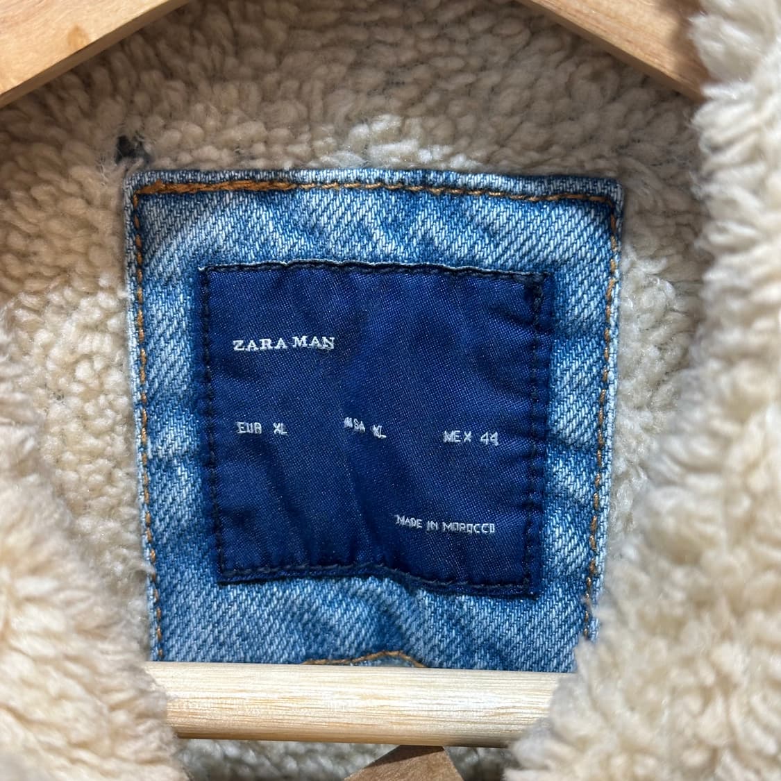 자라맨즈 양털청자켓 상품이미지3