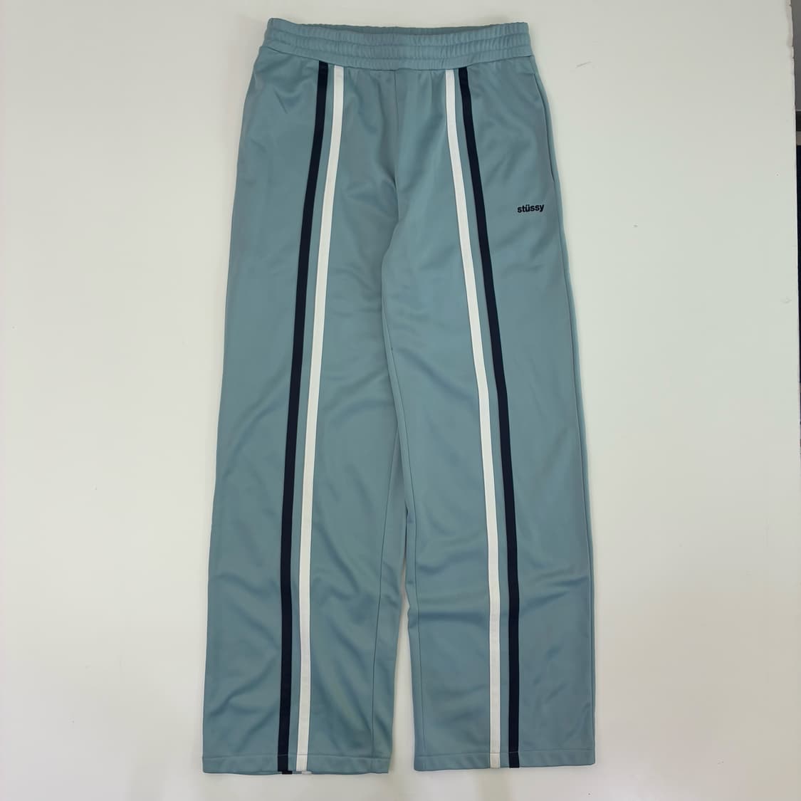 Stussy  스투시 폴리 스무스 스트라이프 트랙 팬츠 상품이미지1