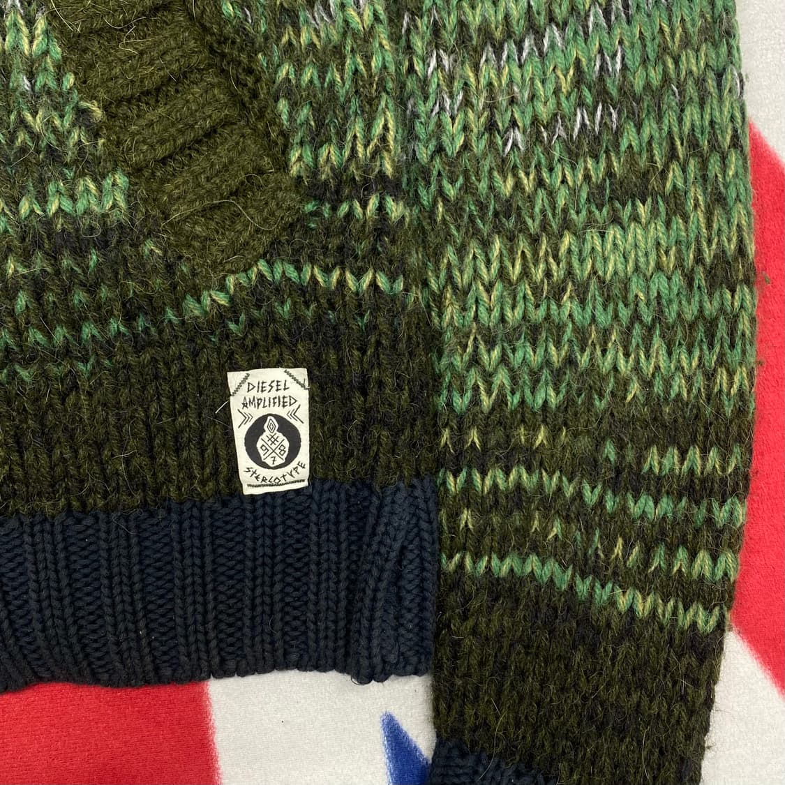 디젤 알파카 가디건 S  상품이미지4