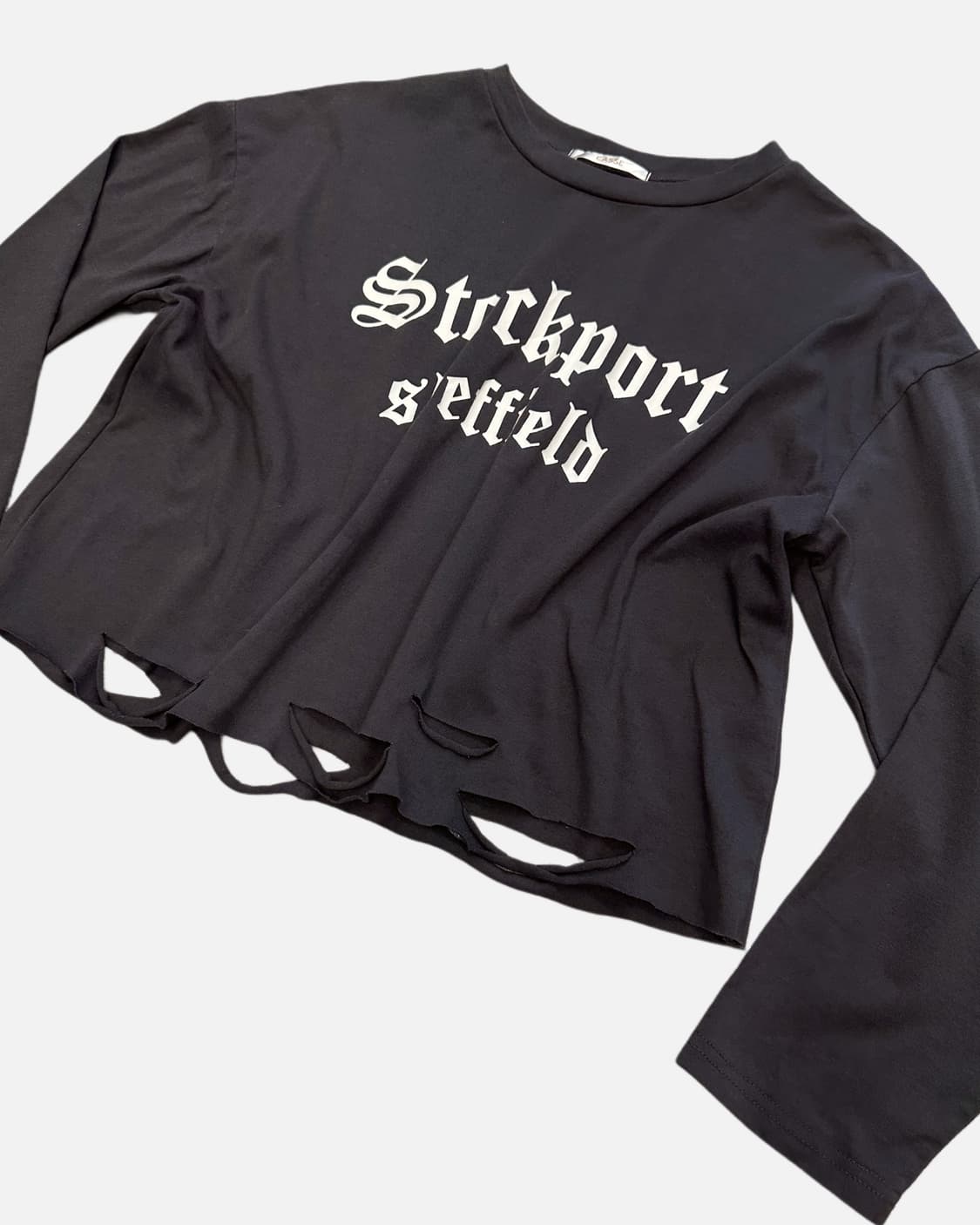 cut-out detail crop t-shirt 상품이미지3