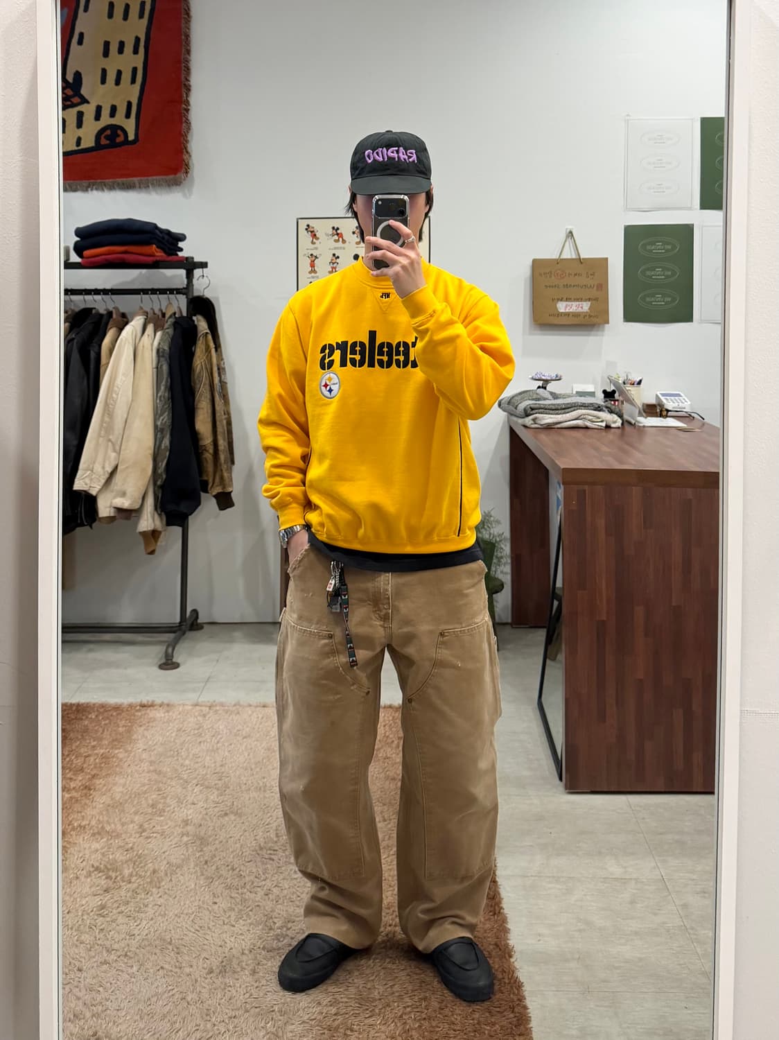 00s NFL 엔에프엘 피츠버그 스틸러스 스웻 셔츠 상품이미지2