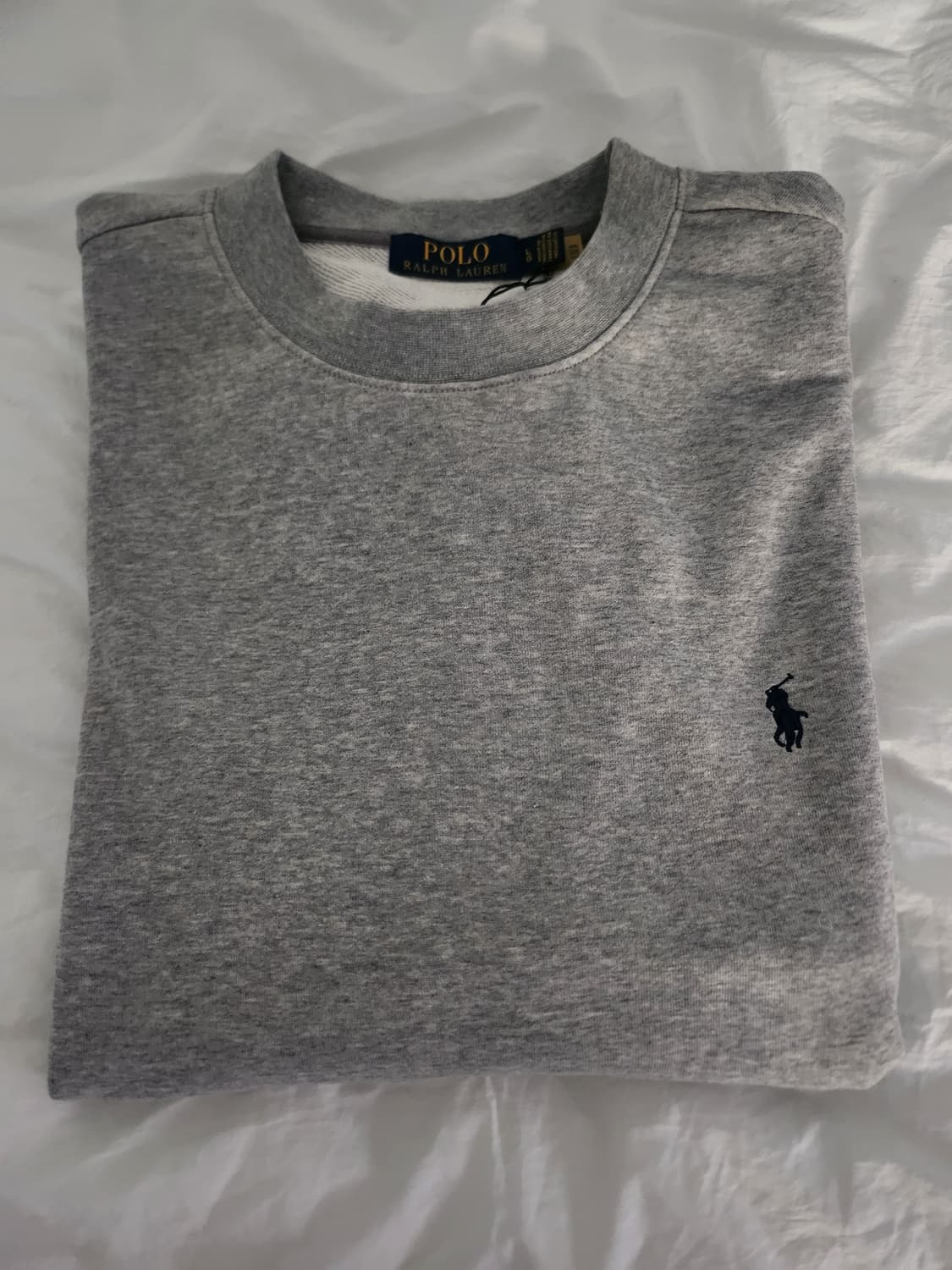 폴로 맨투맨 그레이 L 상품이미지3