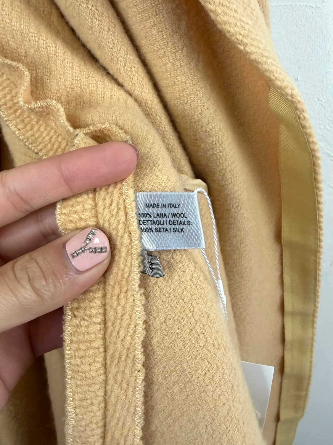 90s 보테가 베네타 (Pre-Tomas Maier) 코쿤 코트 상품이미지5