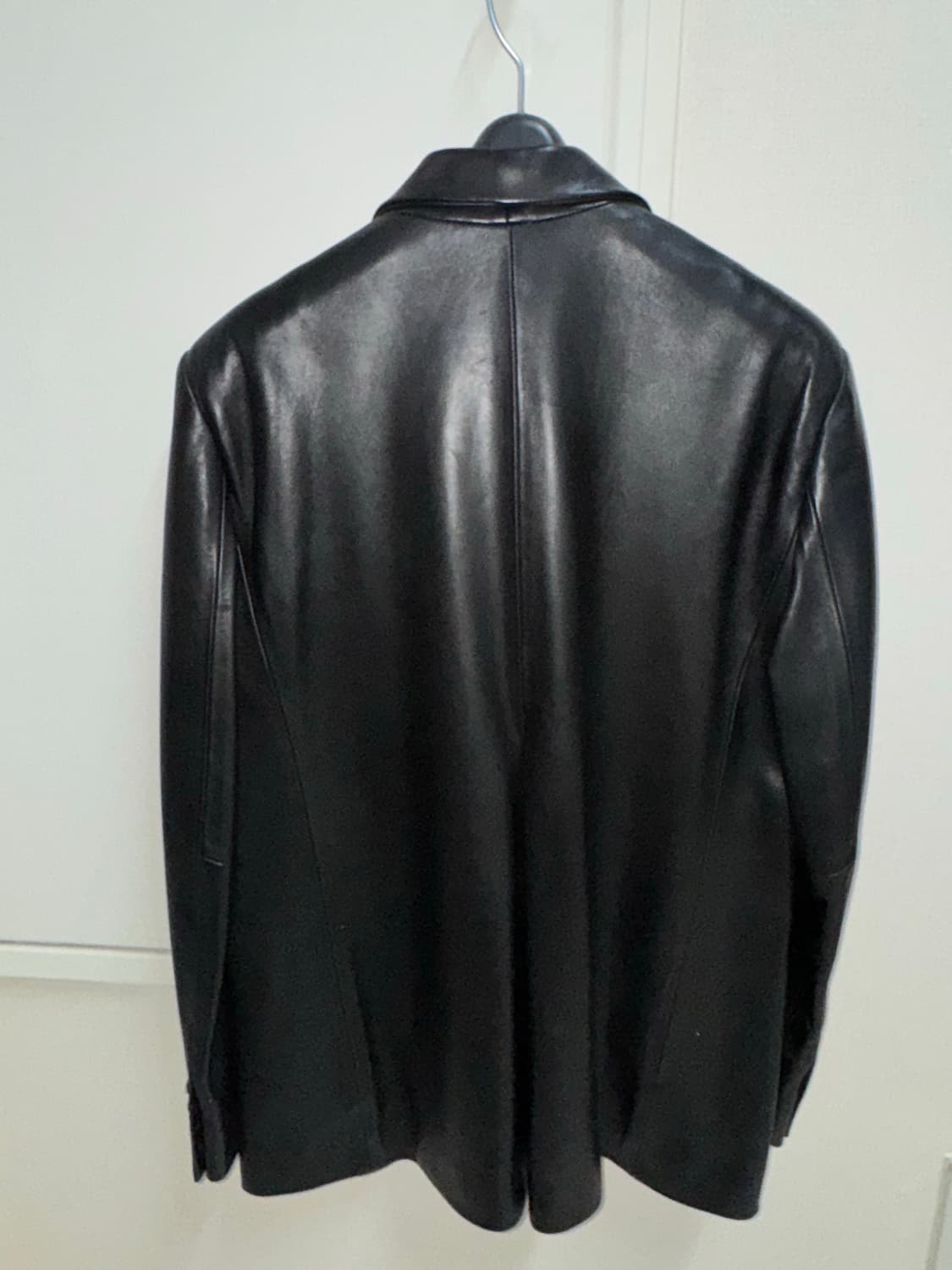 남여공용 진짜 가죽 90년대 블레이저 스타일 고퀄리티 상품이미지2