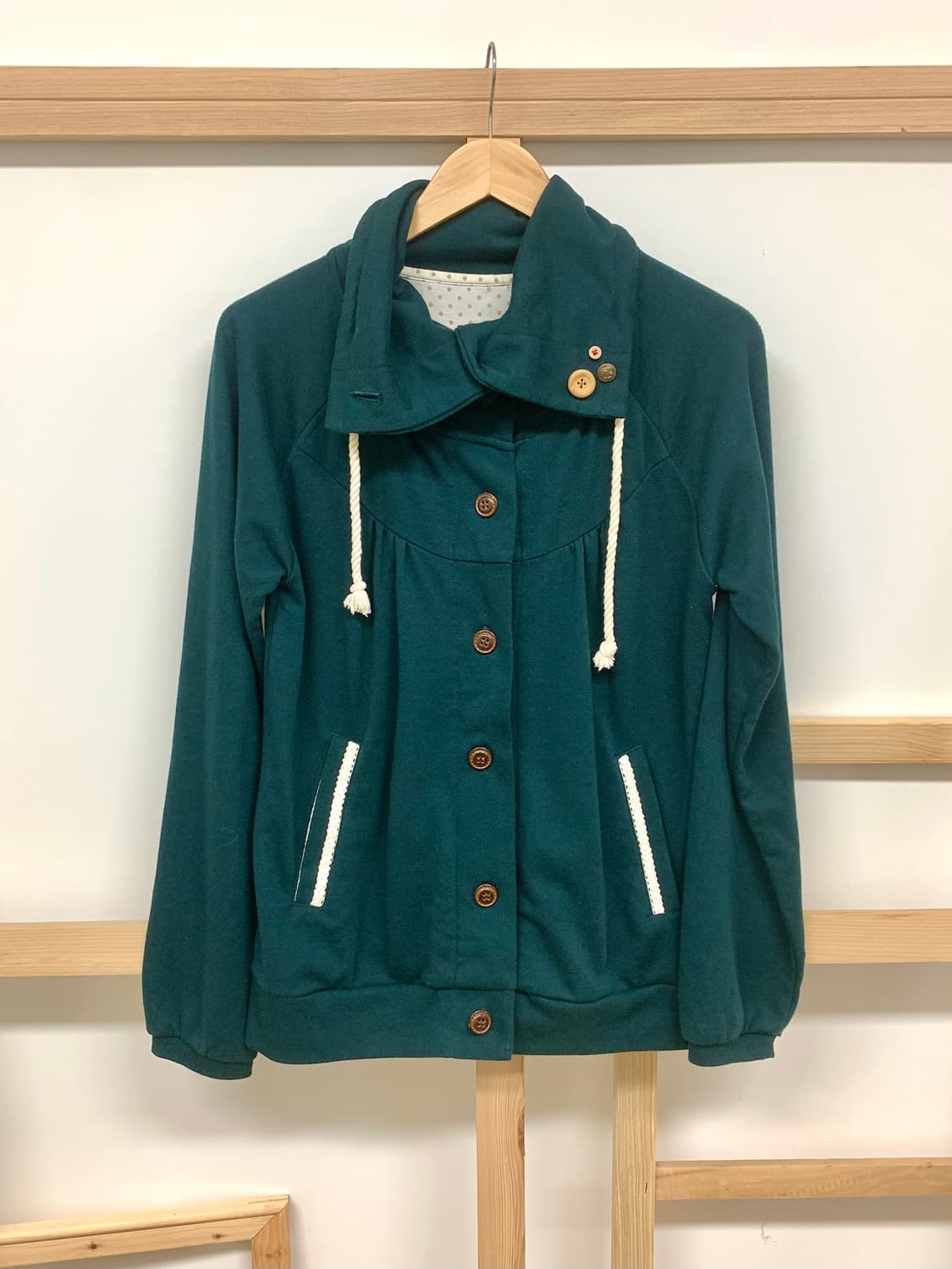 JPN vtg 후드 집업 상품이미지1