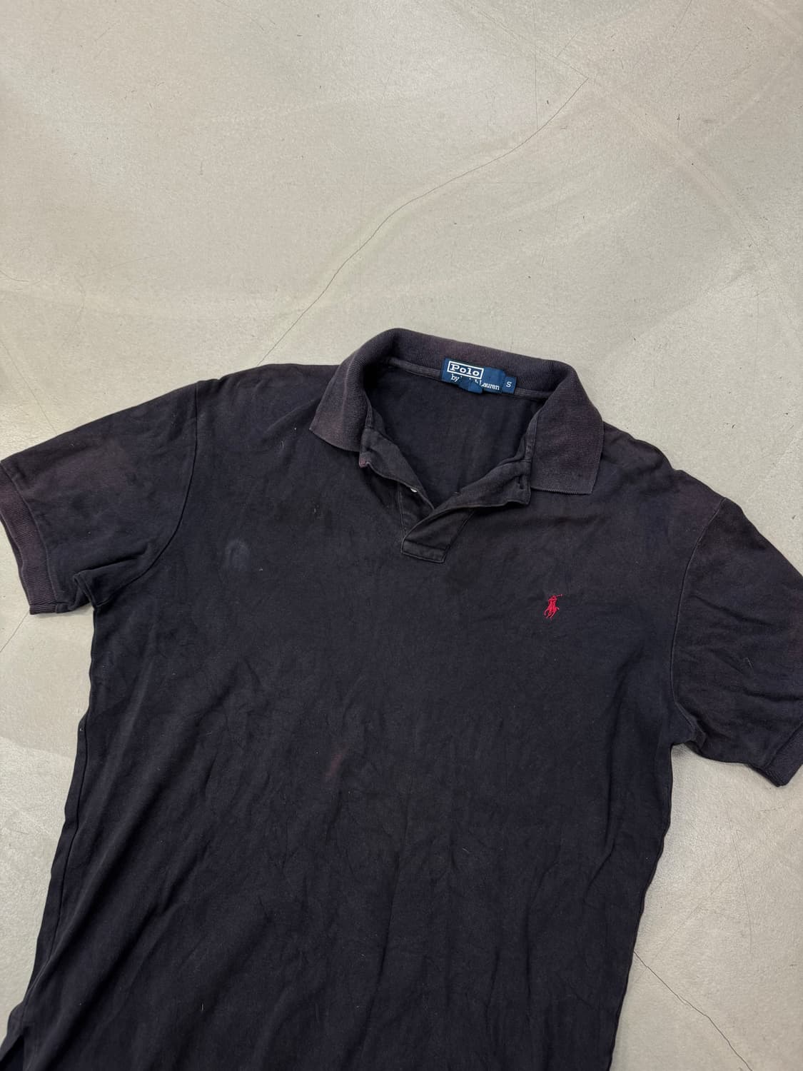 폴로 카라티 블랙 S 상품이미지2