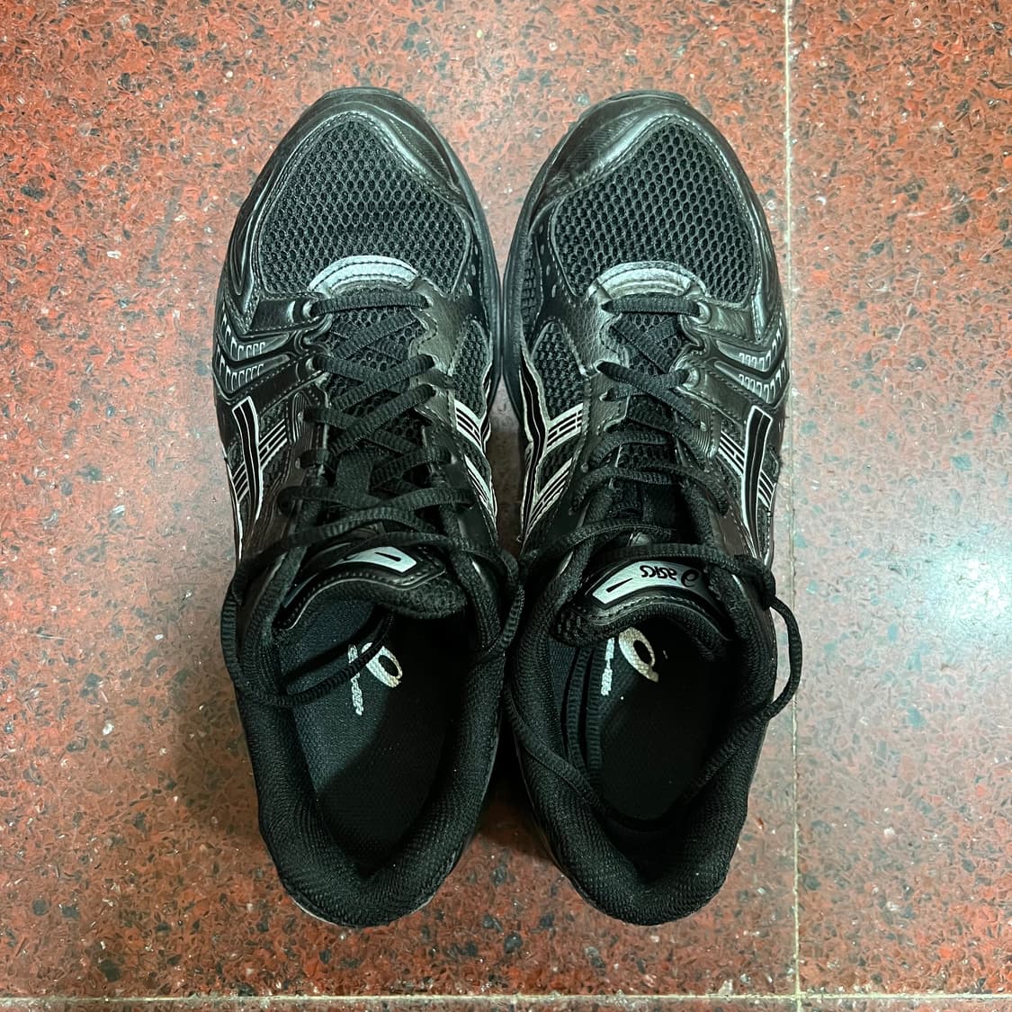 [275] 아식스 젤 카야노 14 블랙 퓨어 실버 상품이미지1