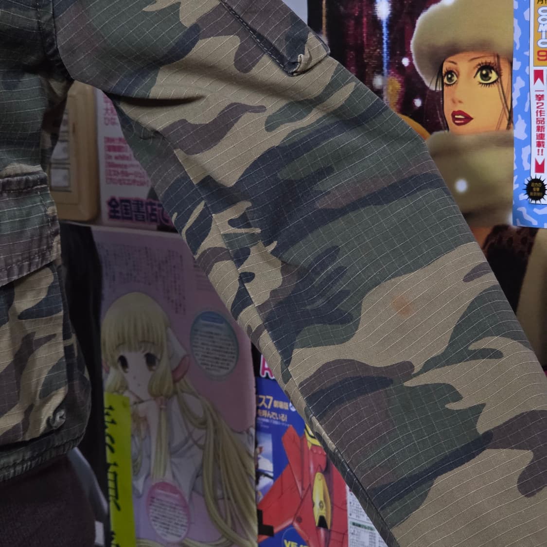 알파인더스트리 걸즈 투지퍼 카모 누빔 패디드 점퍼 상품이미지8