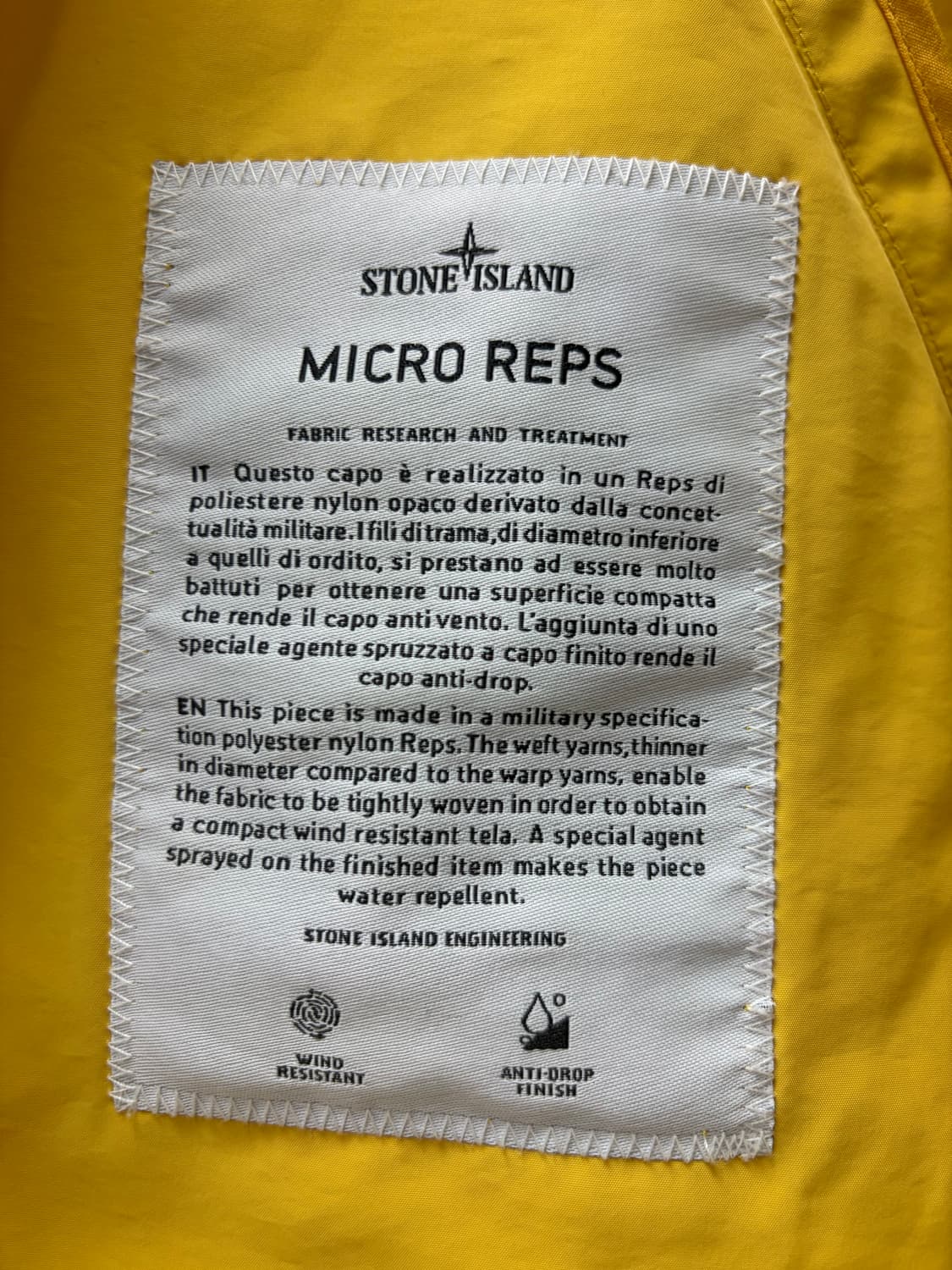 스톤아일랜드 마이크로 랩스 야상 M 상품이미지7