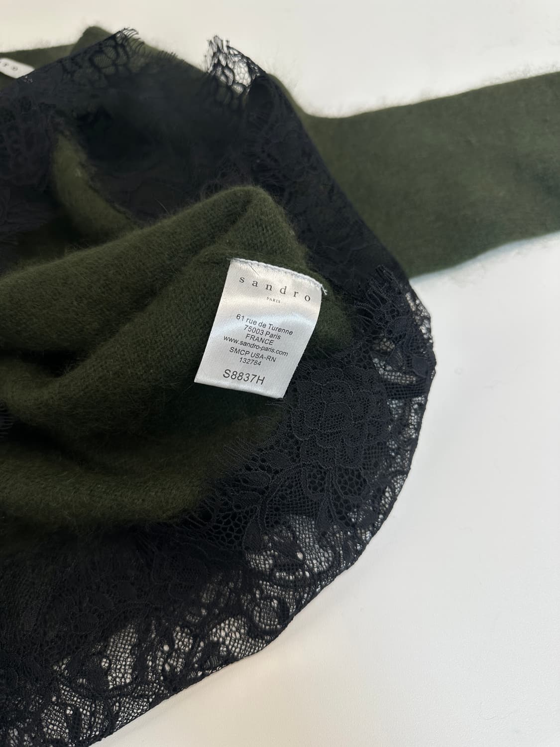 산드로 파리 레이스울니트 s 상품이미지4