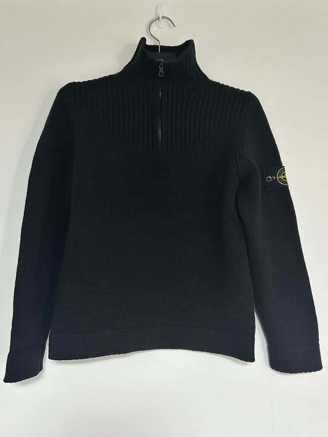 스톤아일랜드 하프집업 울니트 M 상품이미지6