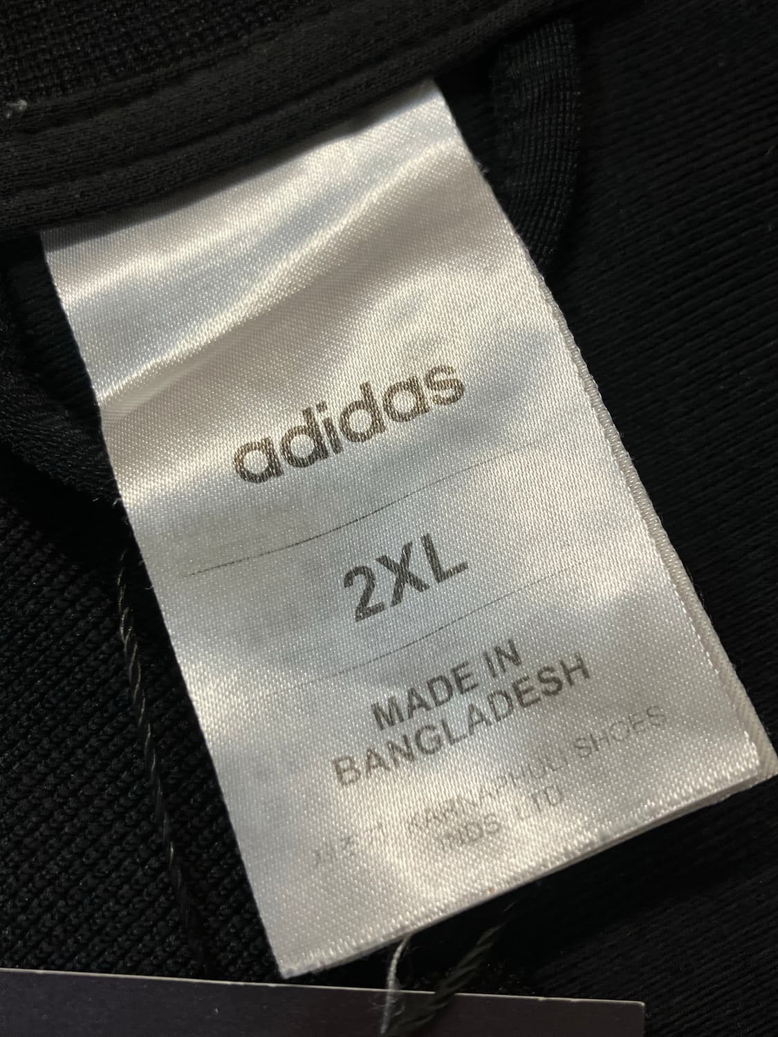 아디다스 져지 블랙 XL  #csz1125 상품이미지4