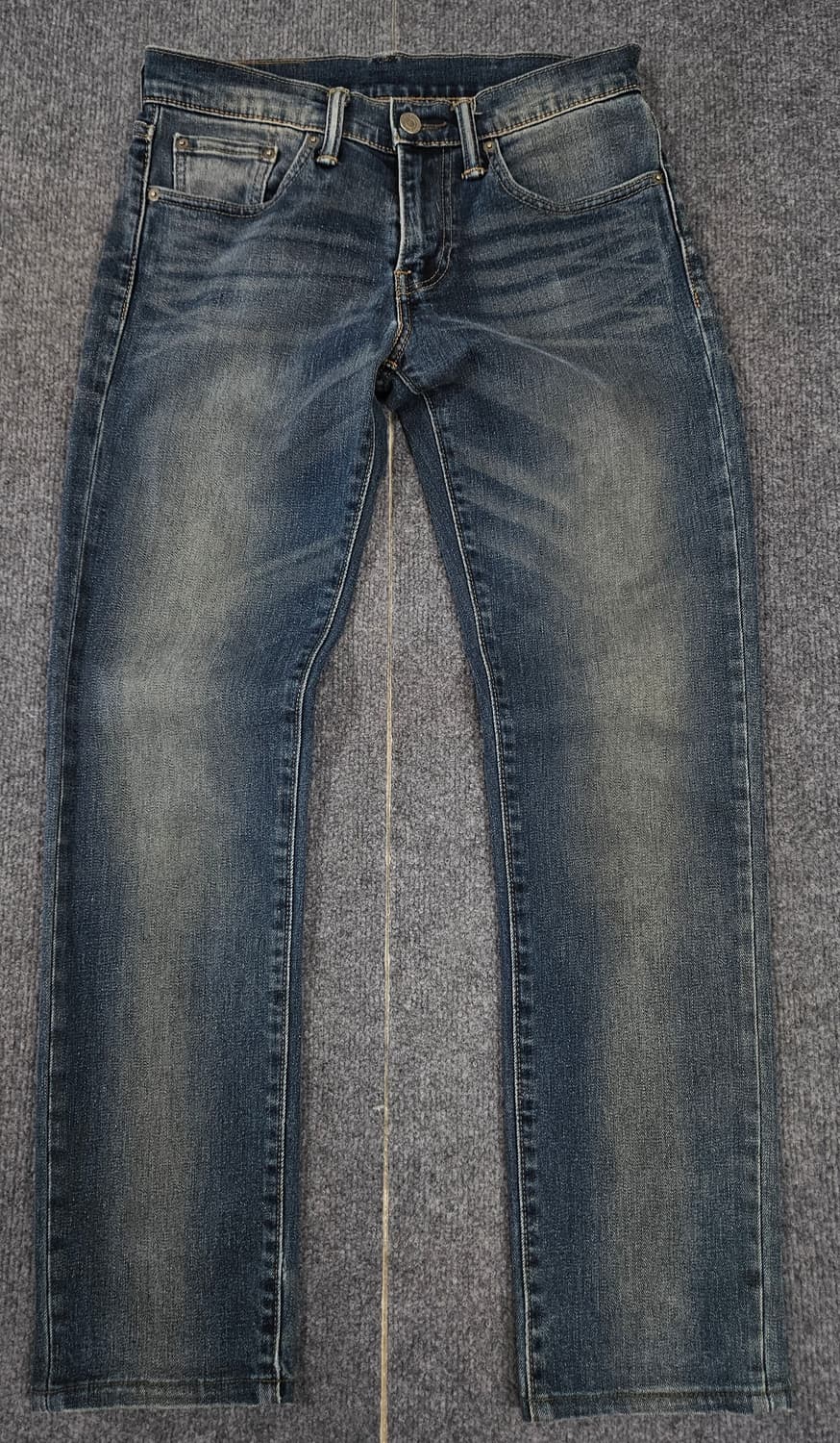 리바이스 511 W28 L34 레드탭 중청 데님 팬츠 상품이미지1