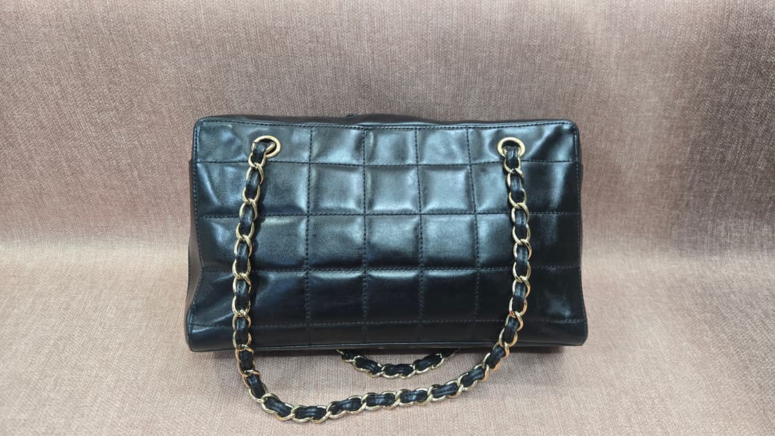 샤넬 정품  초코 바 숄더 체인백 상품이미지2