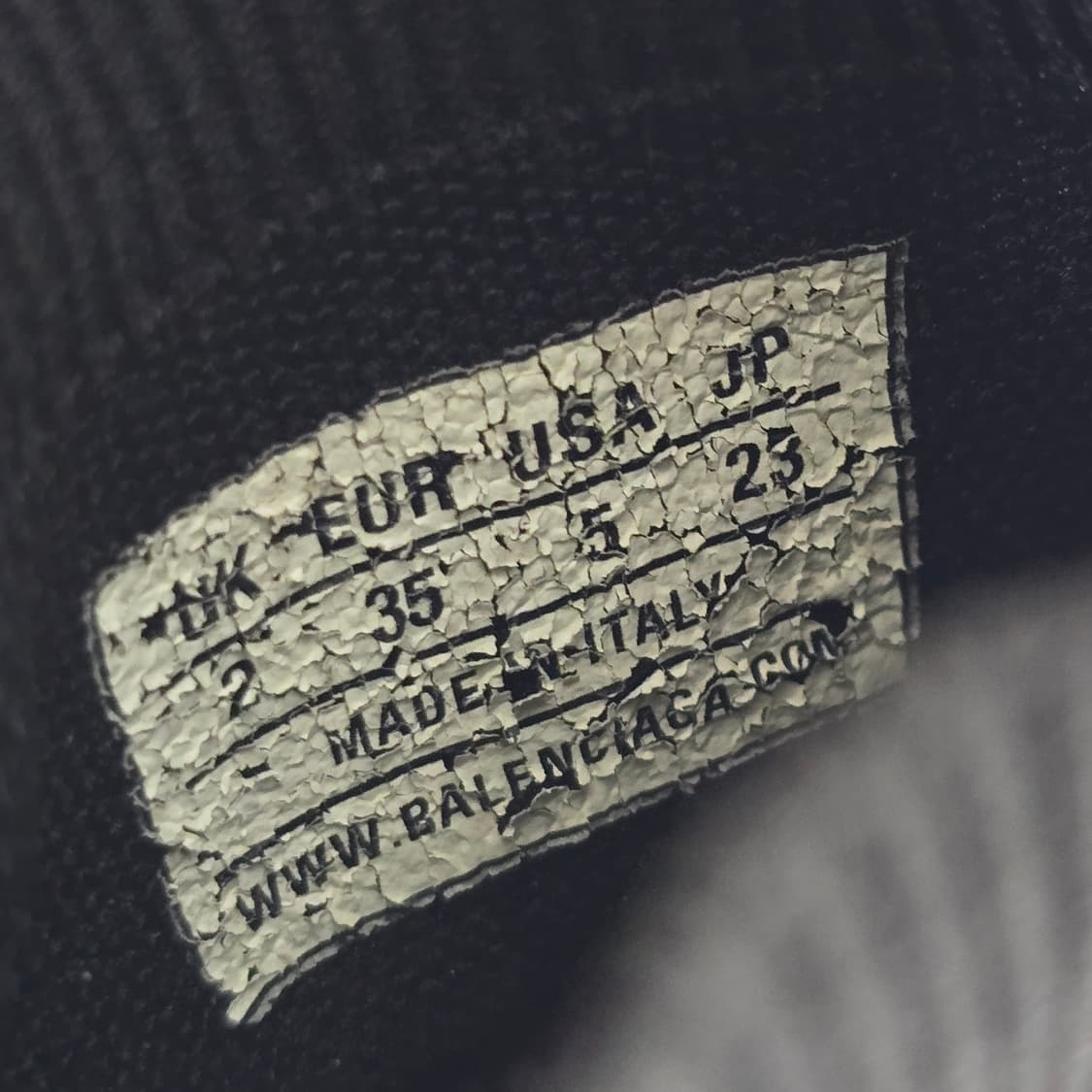 발렌시아가 스피드러너 스니커즈 신발 35사이즈 225 230 판매 상품이미지7