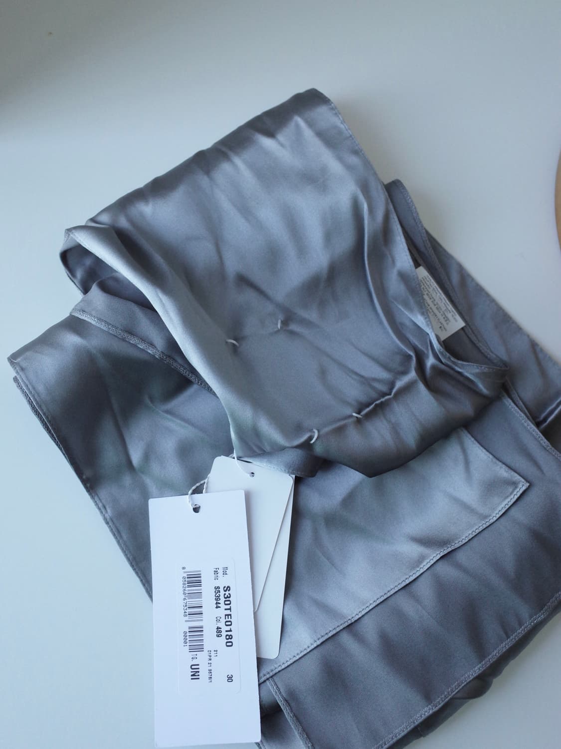 (새상품) 메종 마르지엘라 2021 존 갈라노 아티저널 컬렉션 실크 스카 상품이미지2