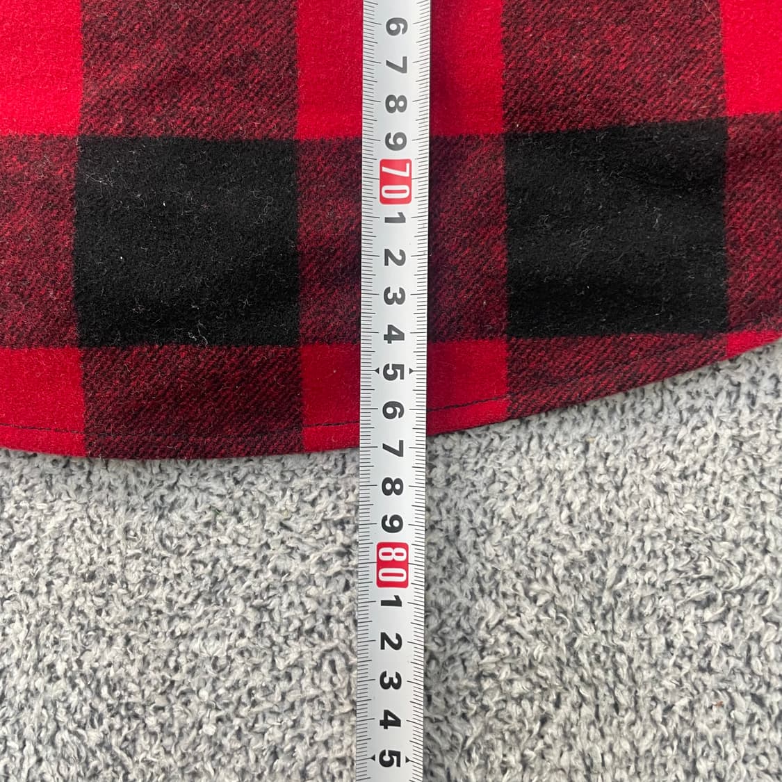 L 나이키 버팔로 체크 폴란넬 셔츠 0303S1 상품이미지7