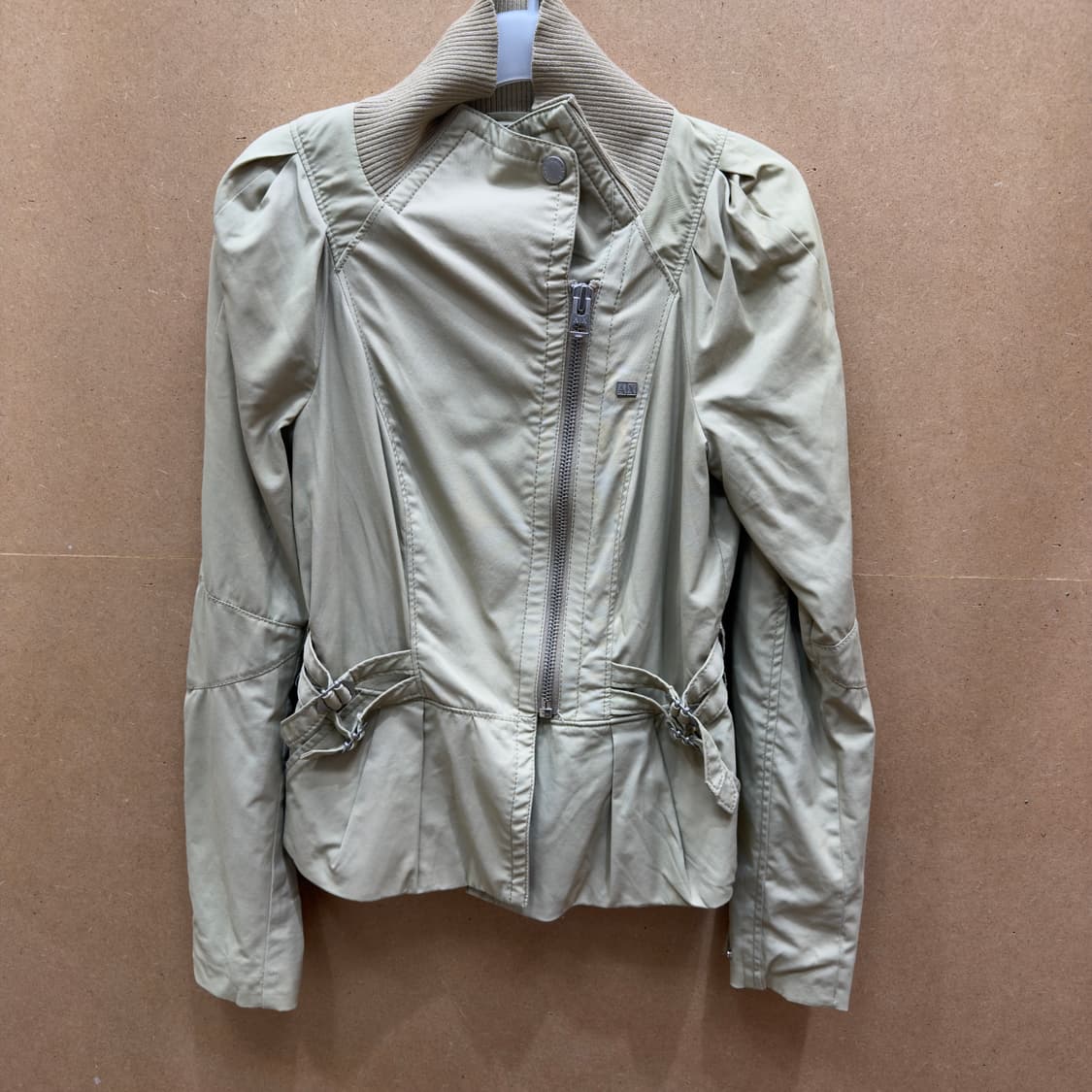 아르마니 익스체인지 퍼프 숄더 코튼 자켓 상품이미지1