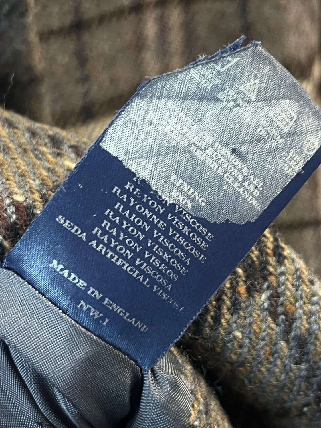 버버리 울 체크 싱글 브레스트 코트 상품이미지8