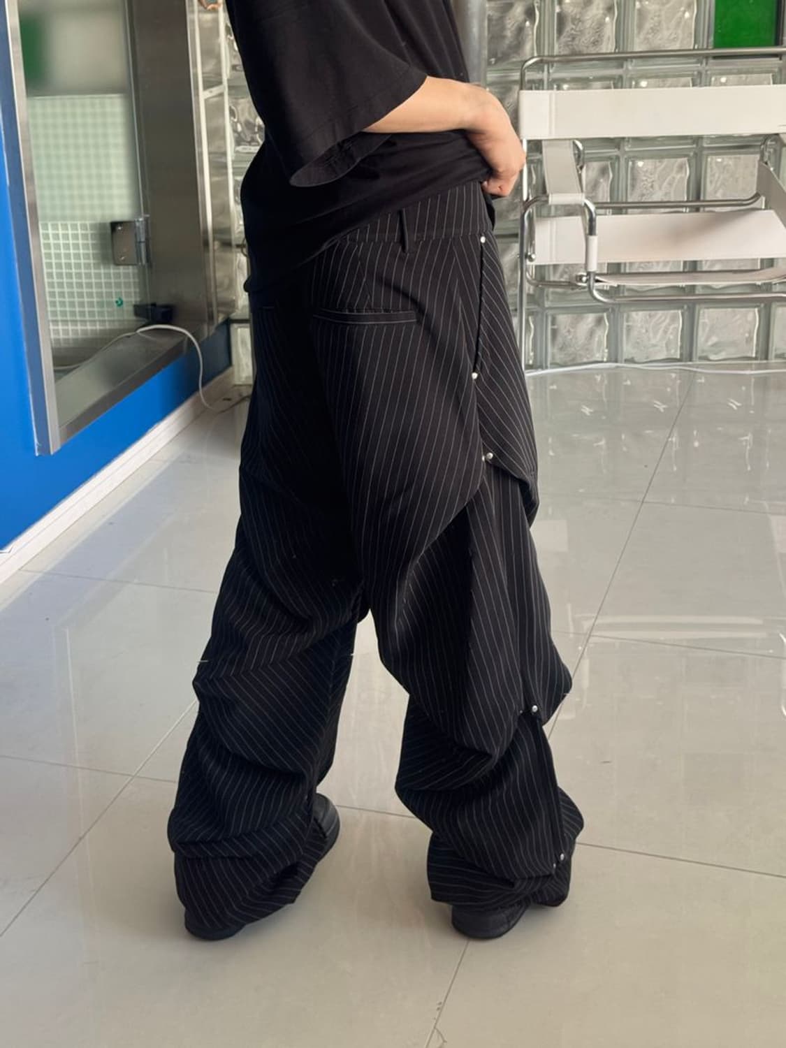 striped slacks 상품이미지3
