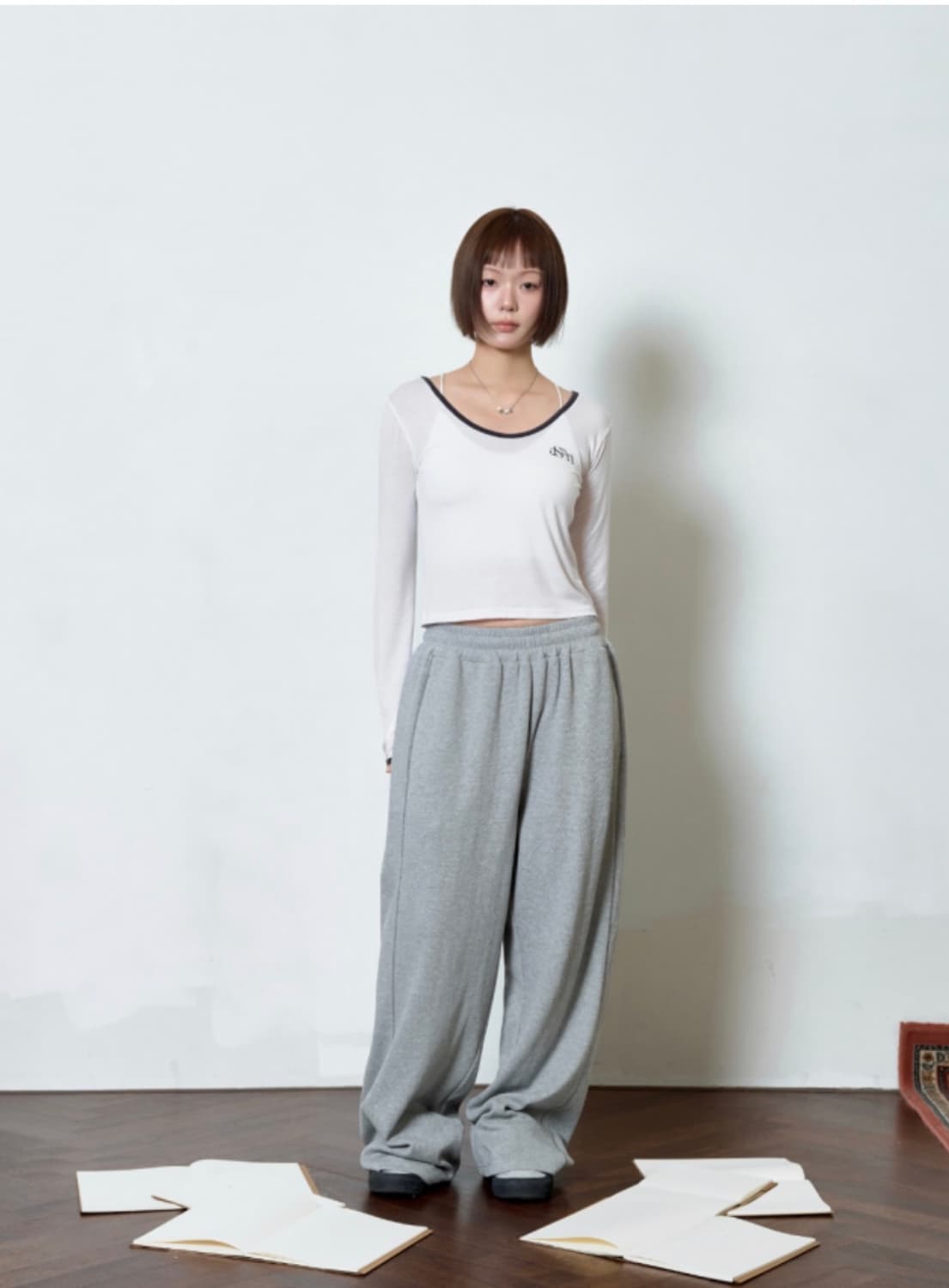ASON EVE RINGER TEE WHITE 상품이미지3