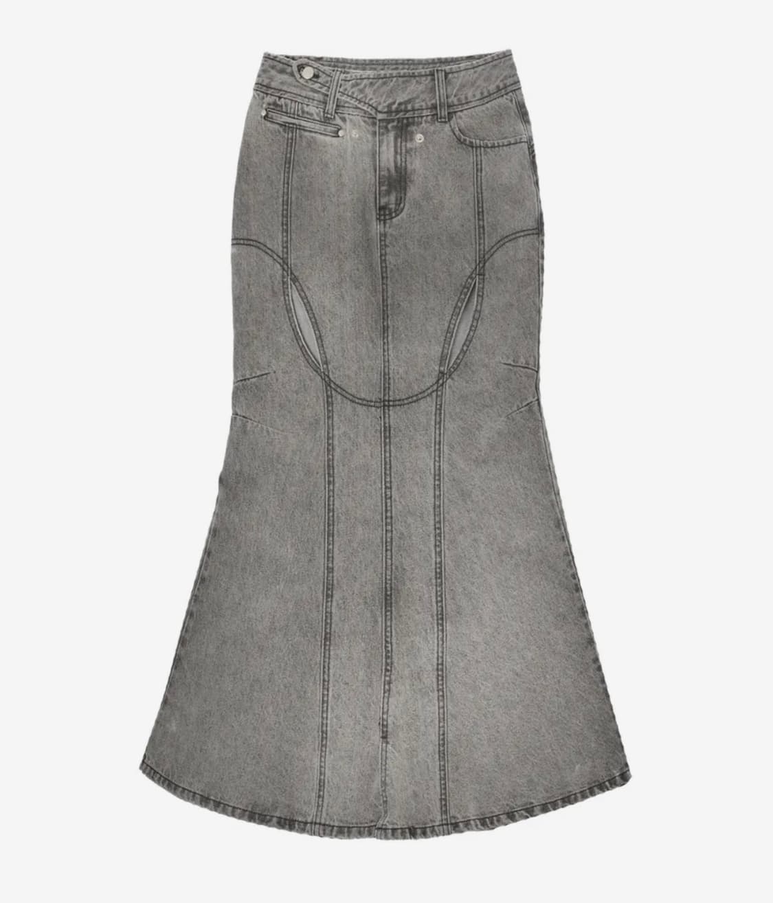 오호스 머메이드 슬릿 스커트 상품이미지1