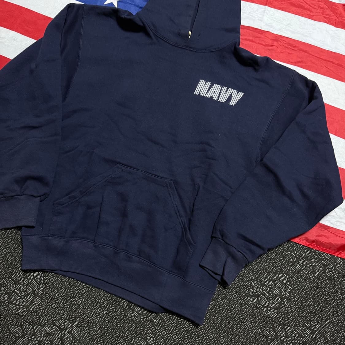 [M] 밀리터리 미 해군 NAVY 스웻 후드 티셔츠  US-25 상품이미지3