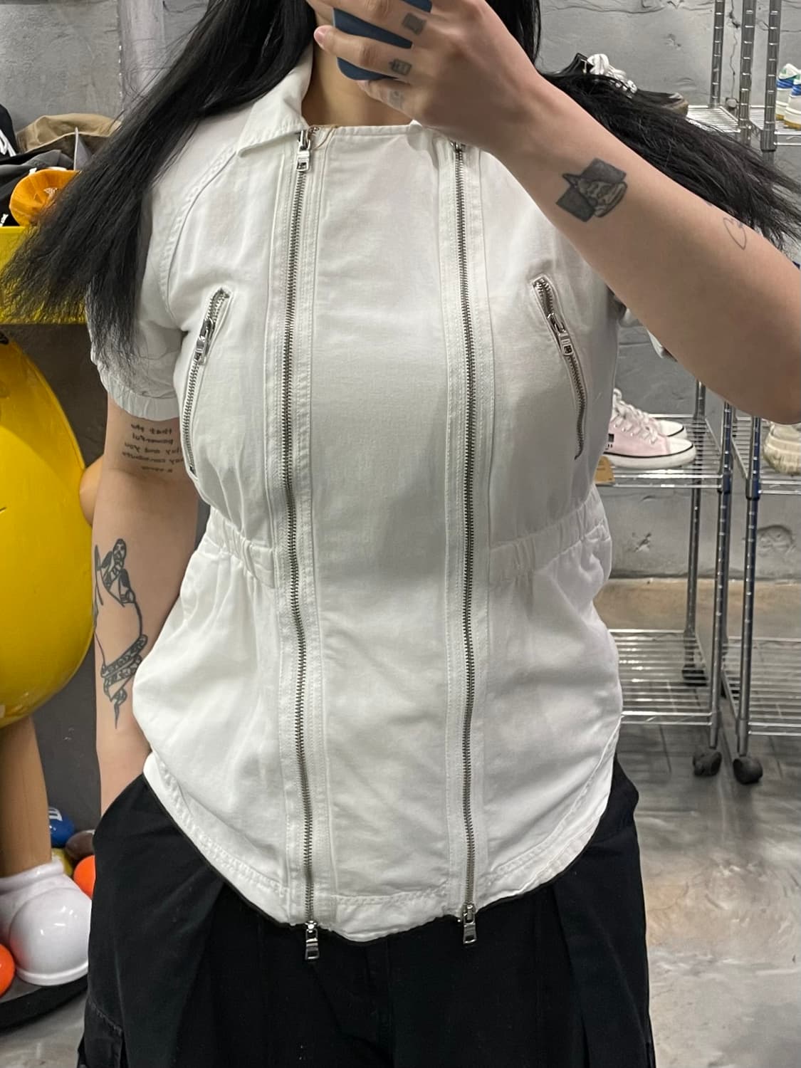 아르마니 익스체인지 집업 반팔자켓 상품이미지10