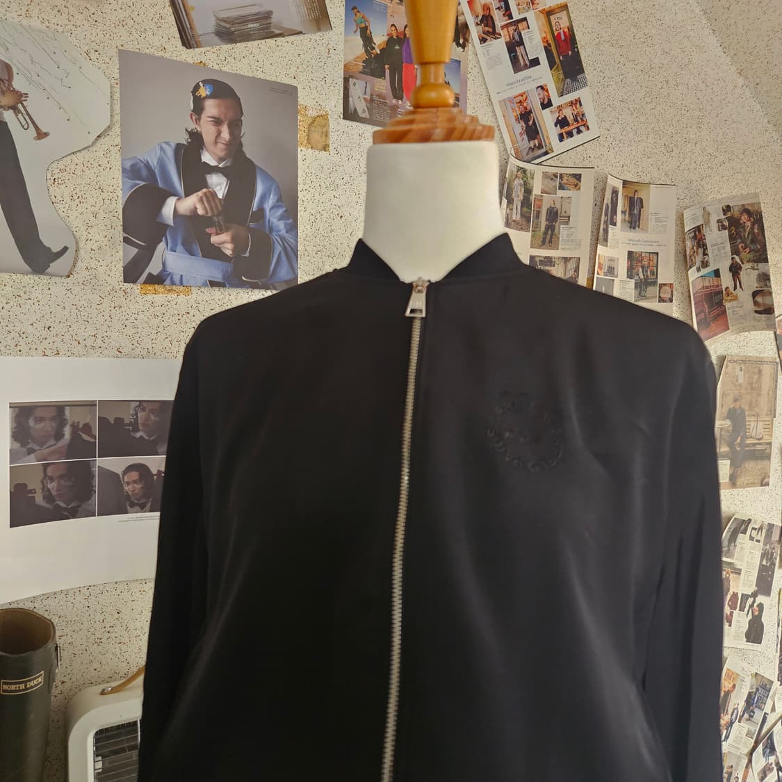 칼라커펠트 투웨이 집업 블루종 원피스 55 상품이미지5