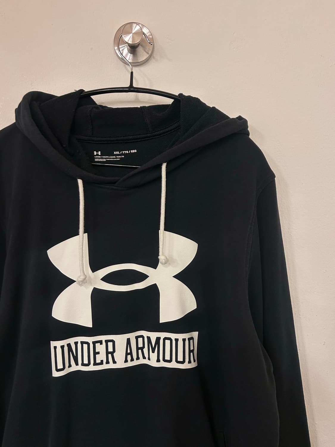 언더아머 빅로고 후드티 XXL 상품이미지4