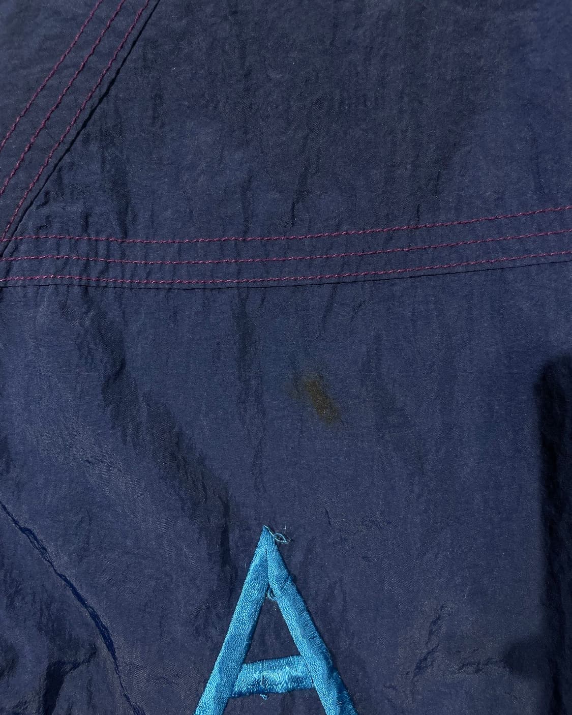 나이키 에어 네이비 로고 나일론 윈드 브레이커 상품이미지8