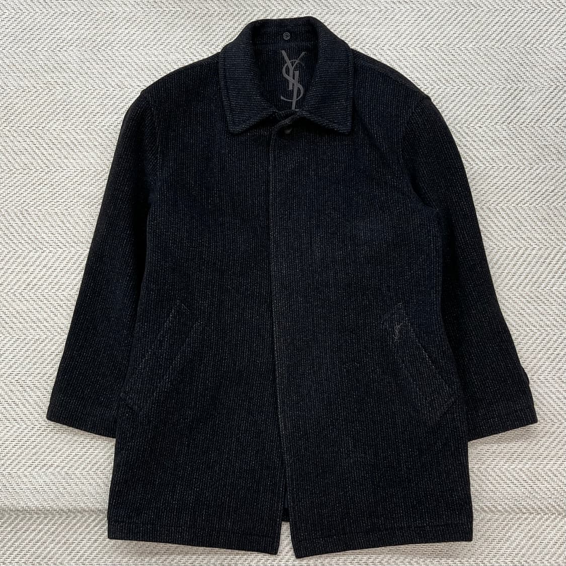 입생로랑 캐시미어 울 코트 r2525 상품이미지1