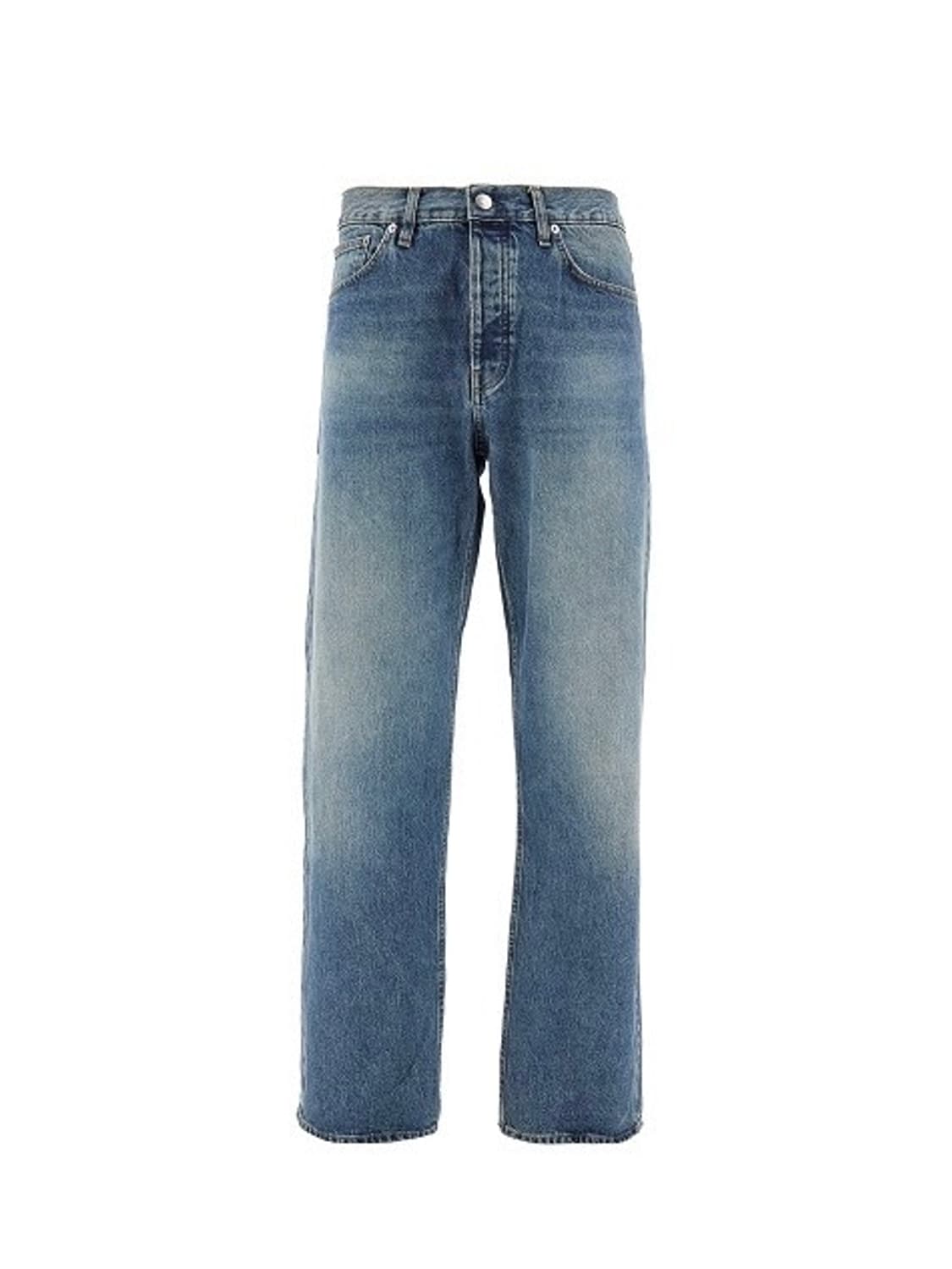 [33/32] 선플라워 루즈핏 미드블루 데님 상품이미지1