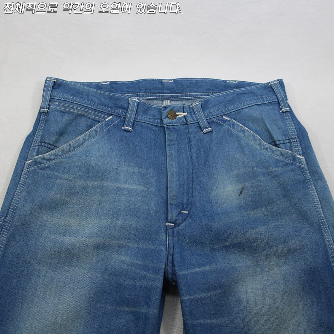 (착용컷) Lee 데님 카펜터 팬츠 (남성용 32) 상품이미지4