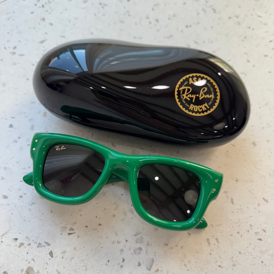 rayban 에이셉라키 2025 콜라보 그린 새상품 상품이미지10