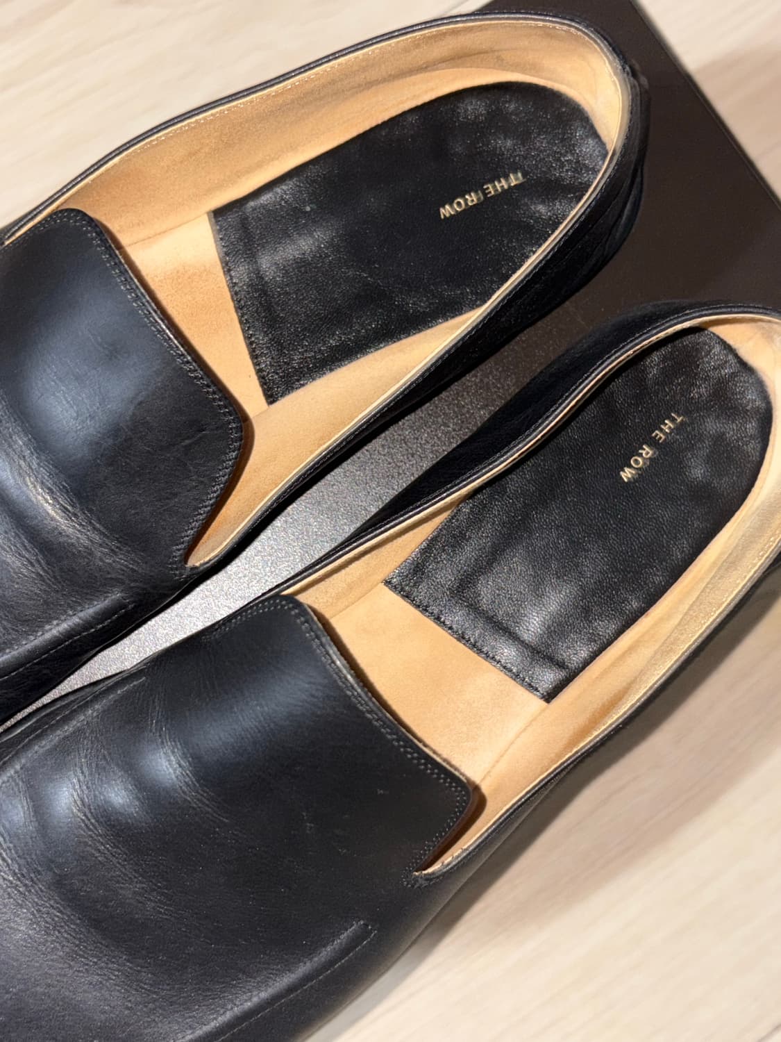 [42] 더 로우 카날 로퍼 블랙 상품이미지4