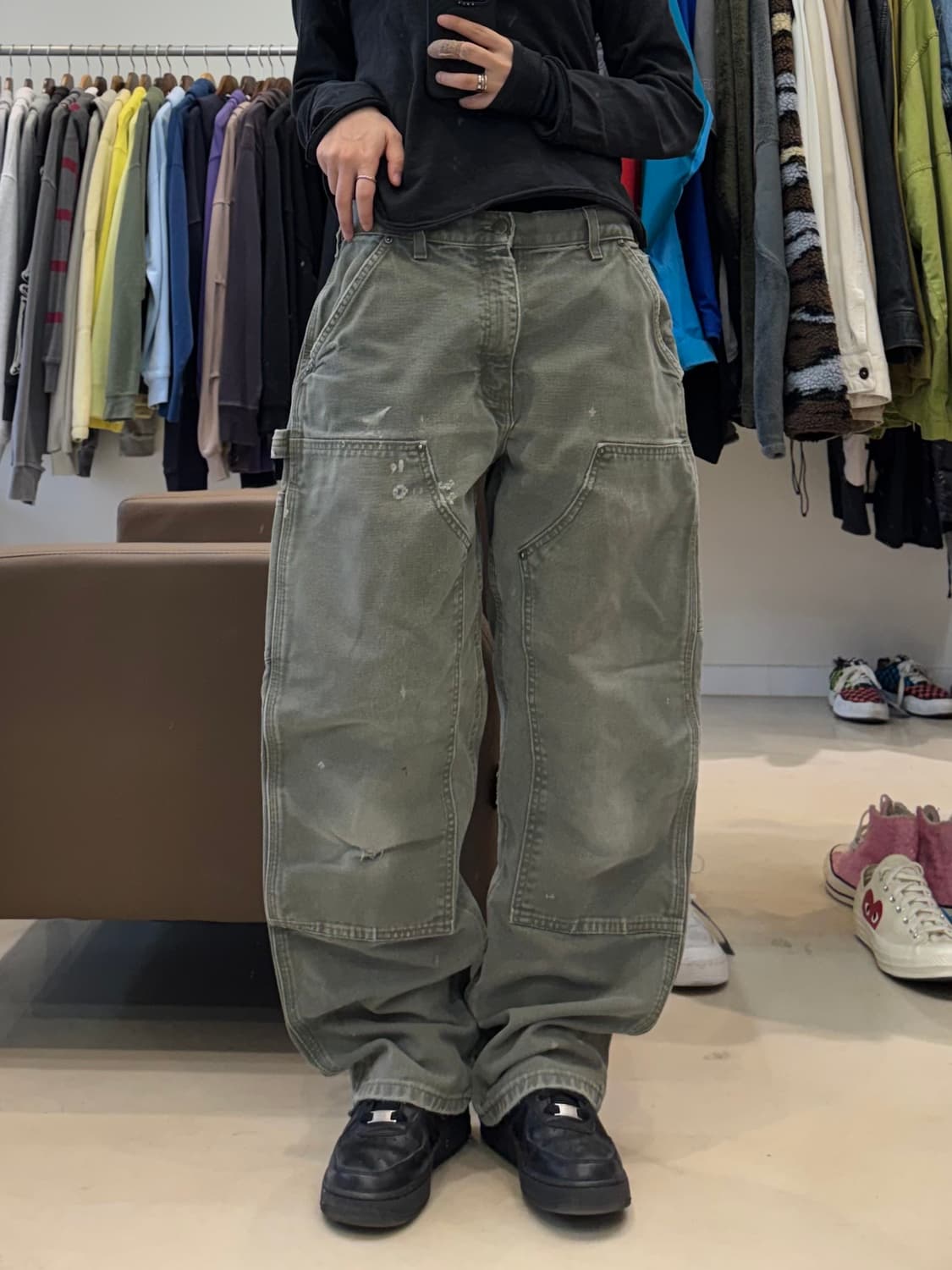 칼하트 더블니 카펜터 팬츠 상품이미지5