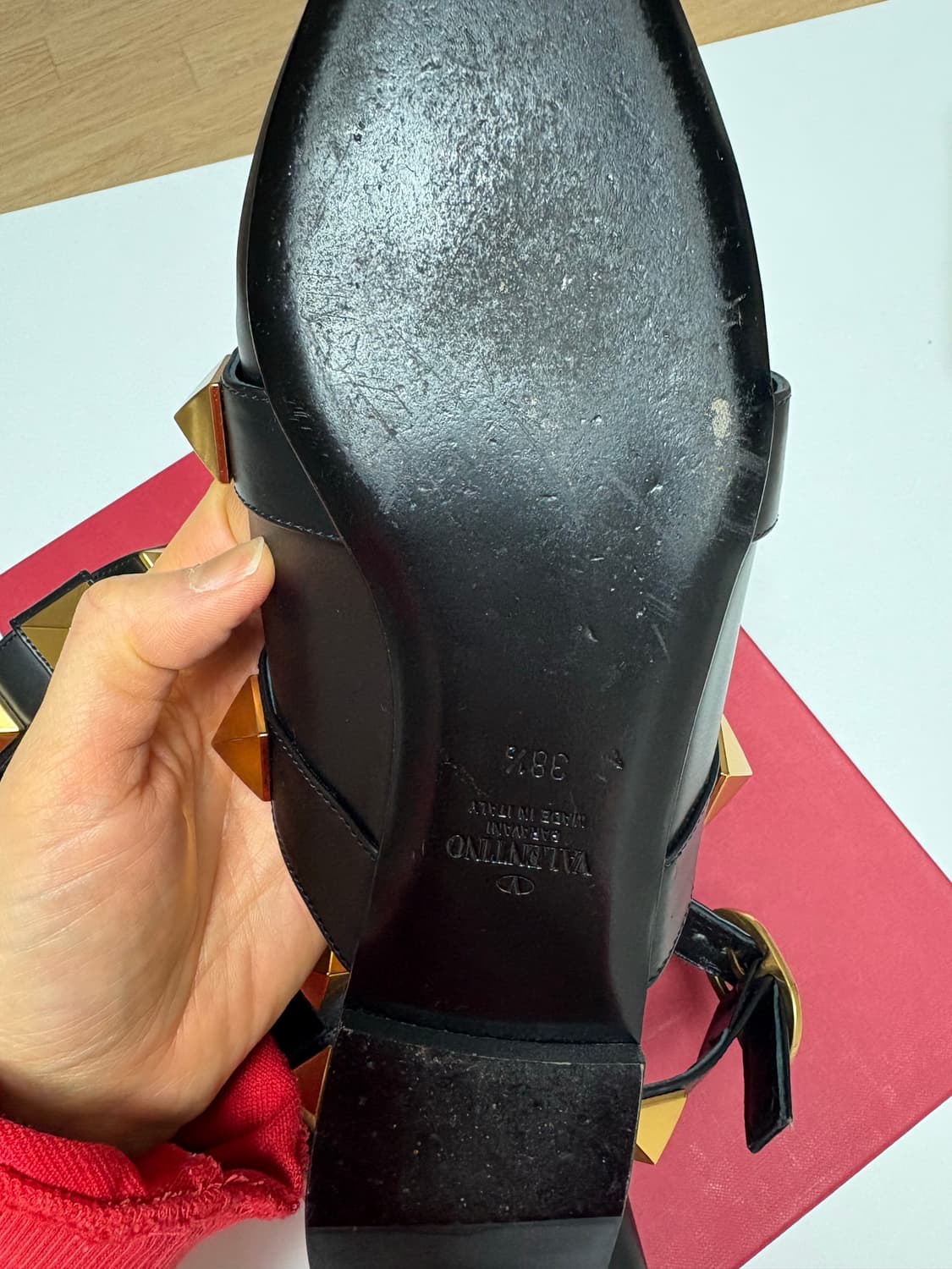 발렌티노 락스터드 샌들 38 1/2 상품이미지5